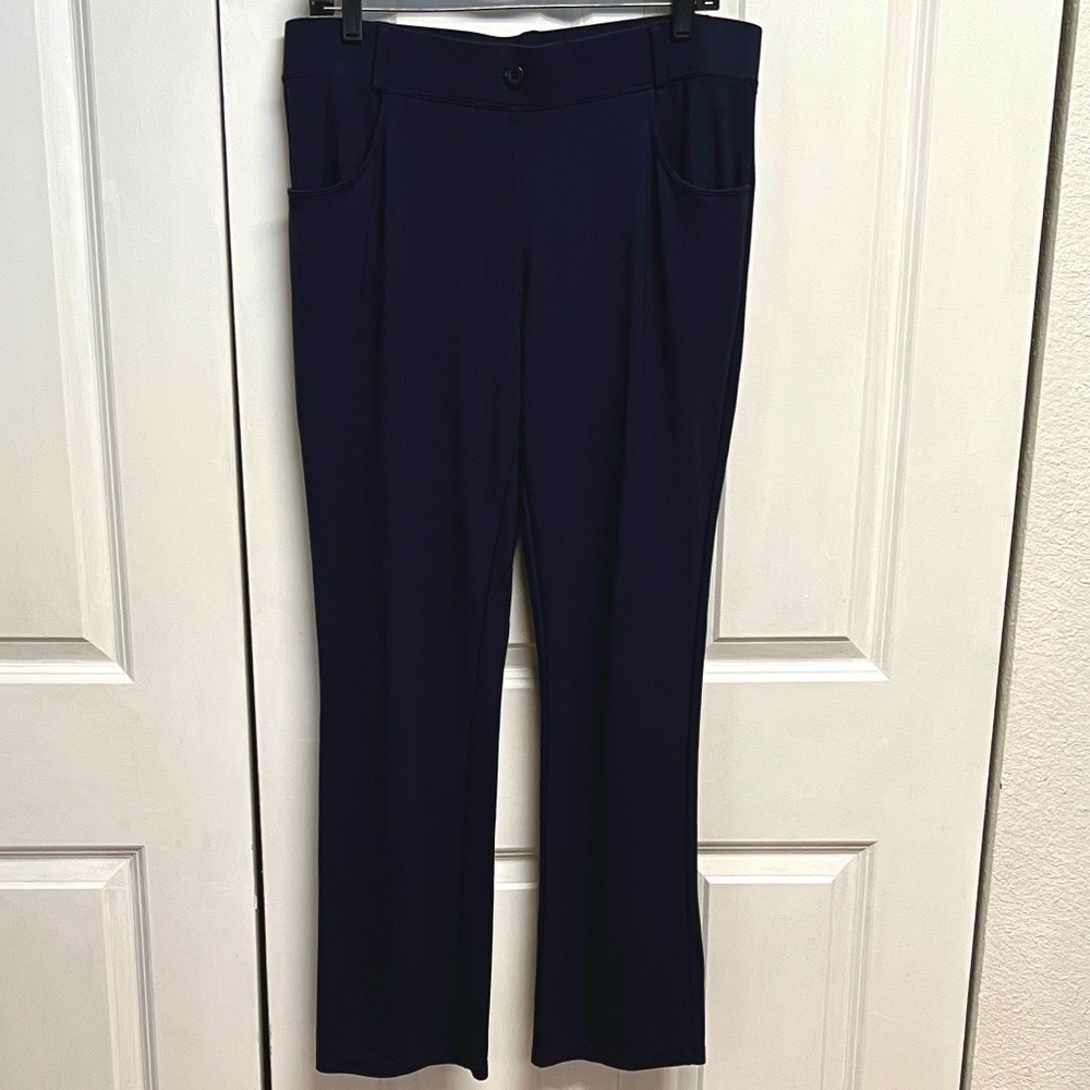 Willit Classic Women's Navy Straight Leg Pants Size XL